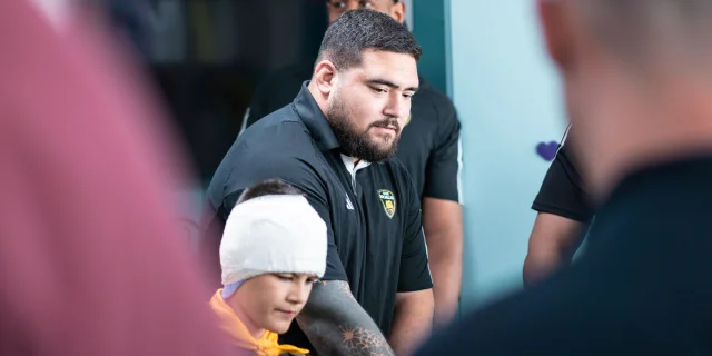 visite hôpital de la rochelle Stade Rochelais