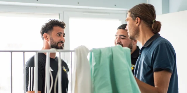 visite hôpital de la rochelle Stade Rochelais