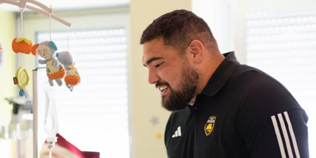 visite hôpital de la rochelle Stade Rochelais