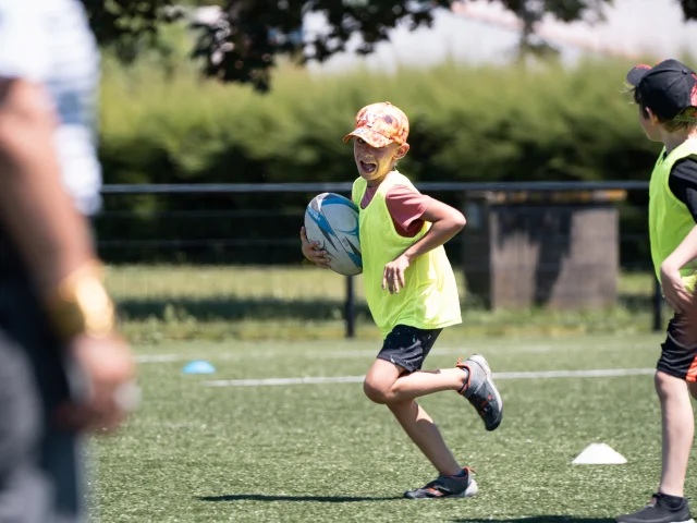 Animation rugby Stade rochelais