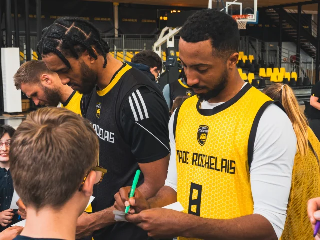 Entrainement ouvert au public basket