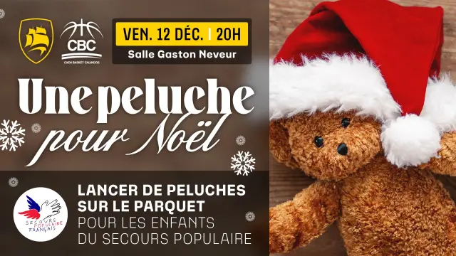 Secours Populaire - Lancer de Peluches